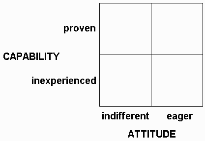 Capability and attitude matrix